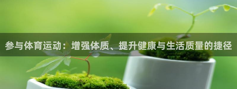 谈球吧：参与体育运动：增强体质、提升健康与生活质量的捷径